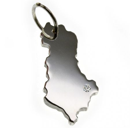 AH-Albanien925brill-Albanien-Anhaenger-mit-einem-Brillan