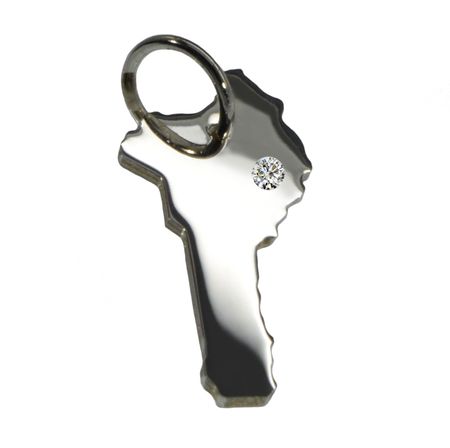 AH-Benin925brill-Benin-Anhaenger-mit-einem-Brillant-