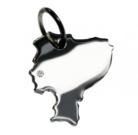 AH-Ecuador925brill-Ecuador-Anhaenger-mit-einem-Br