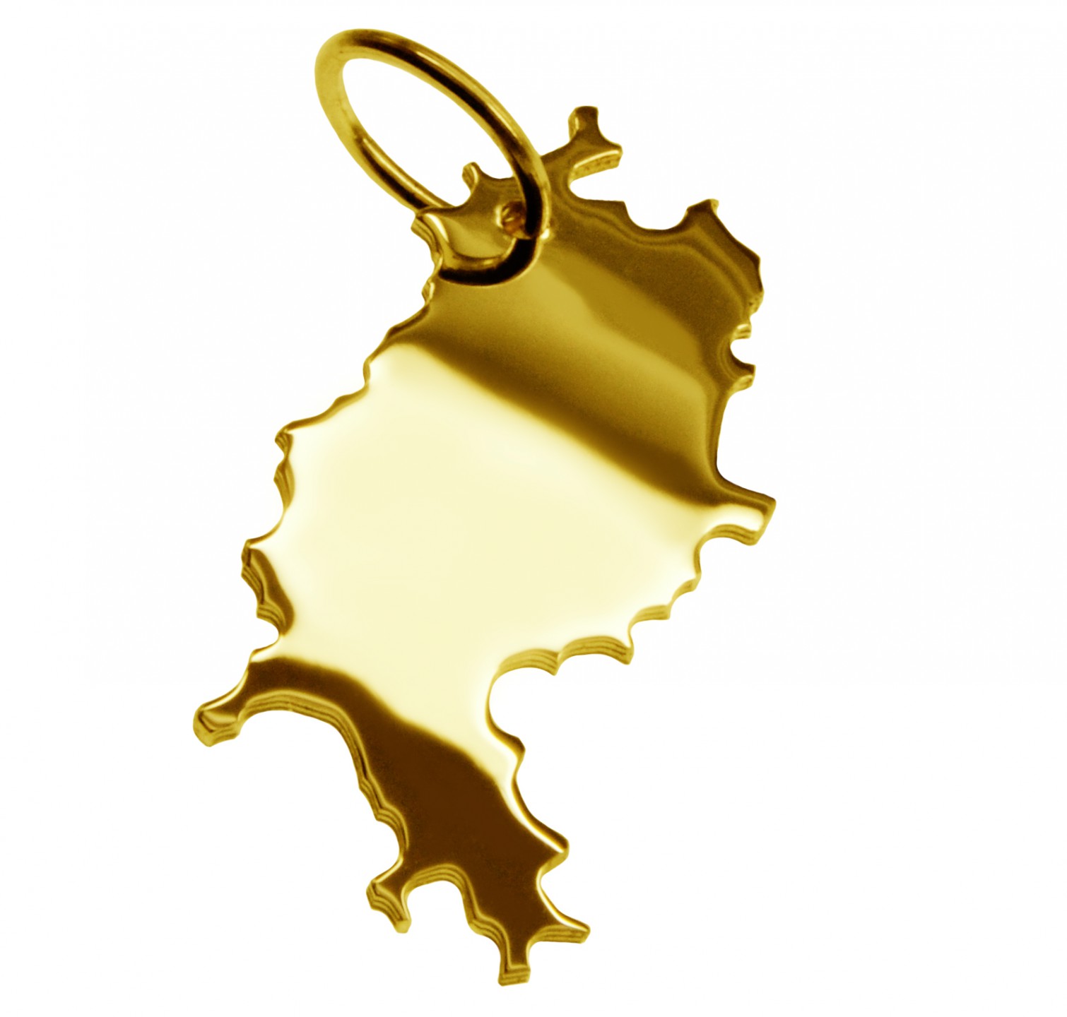 AH-Hessen333-Kettenanhaenger-in-der-Form-von-der-Landkarte-Hessen-in-massiv-333-Gelbgold-3828