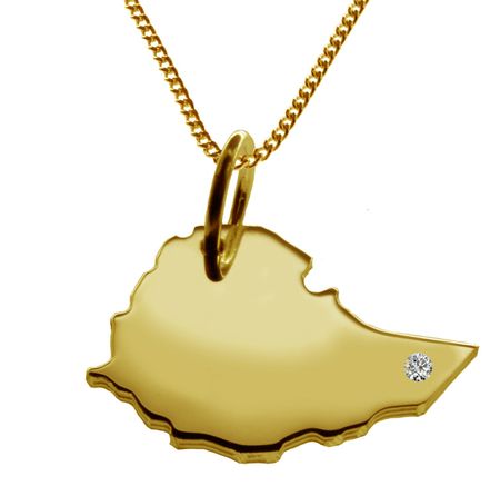 AP1-Aethiopien585brill-50cm-Halskette-aethiopie