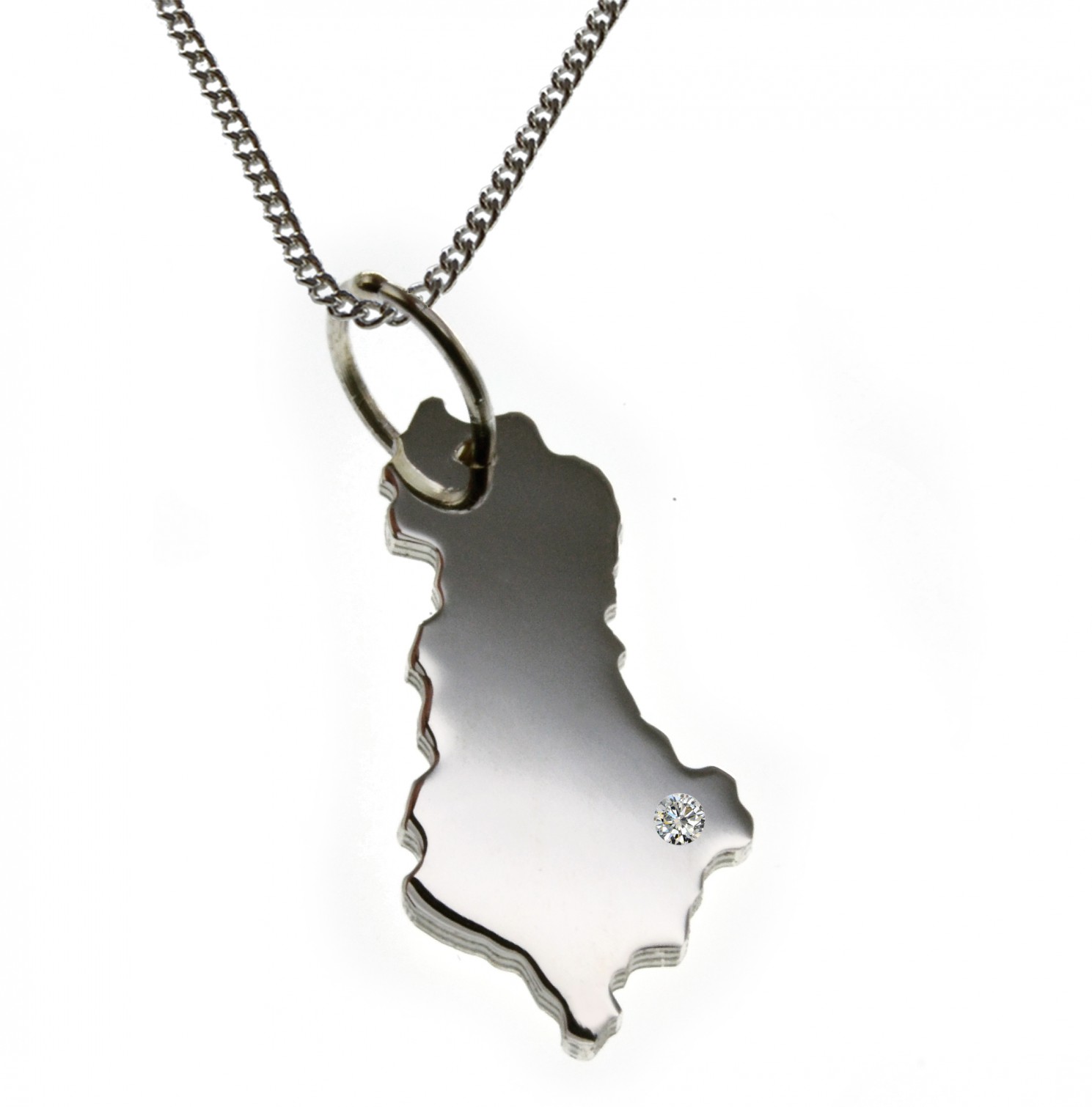 AP1-Albanien925brill-50cm-Halskette-Albanien-A