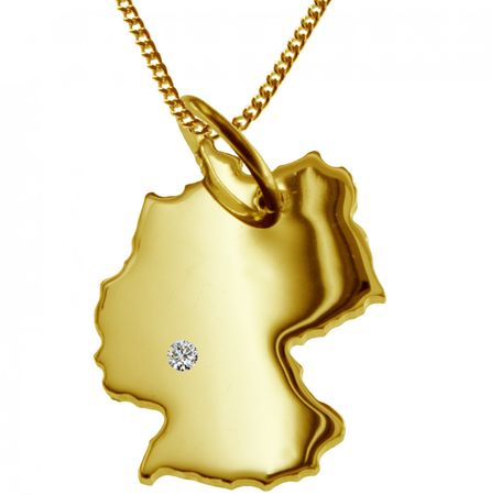 AP1-Deutschland585brill-50cm-Halskette-Deutschl