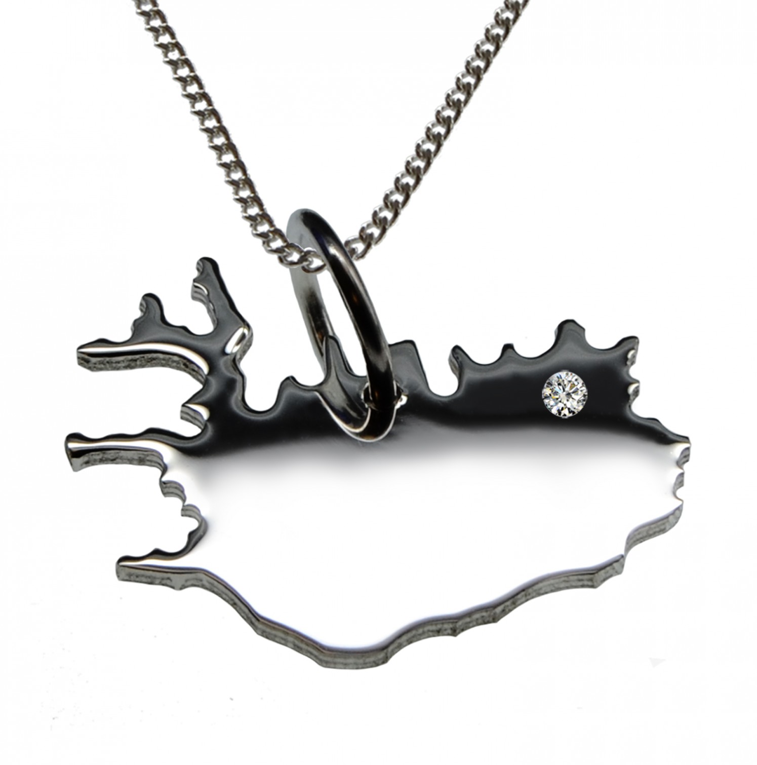 AP1-Island925brill-50cm-Halskette-Island-Anhae