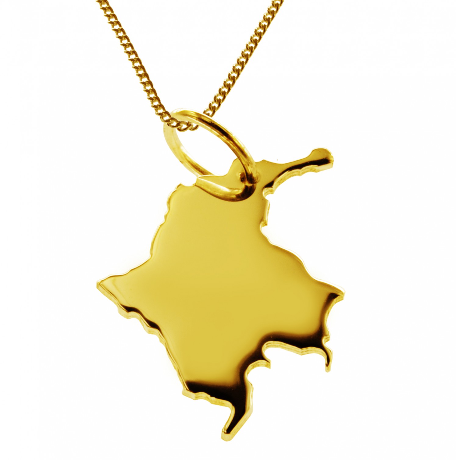 AP1-Kolumbien585-50cm-Halskette-Kolumbien-Anhaenge