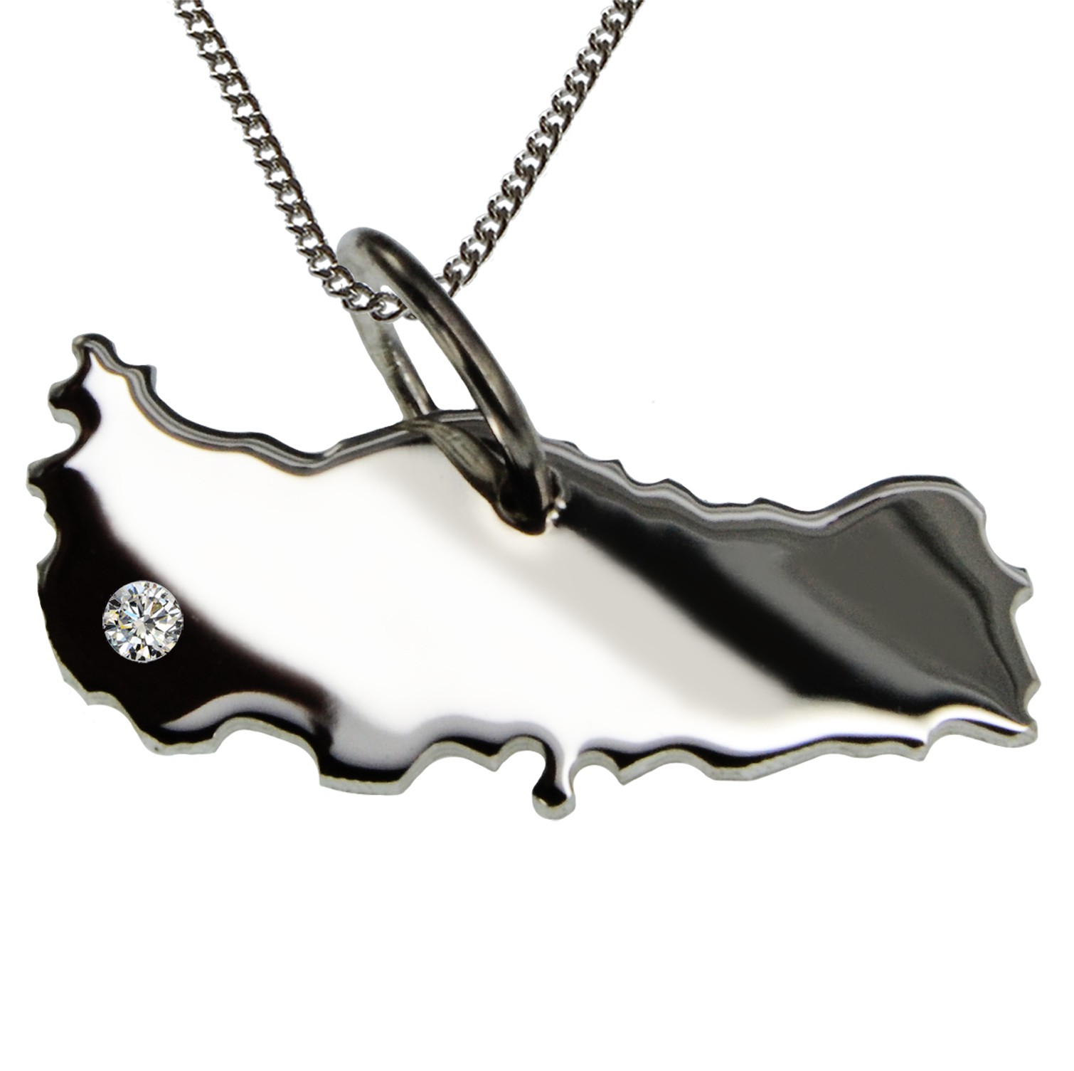 AP1-Tuerkei925brill-50cm-Halskette-Tuerkei-Anh