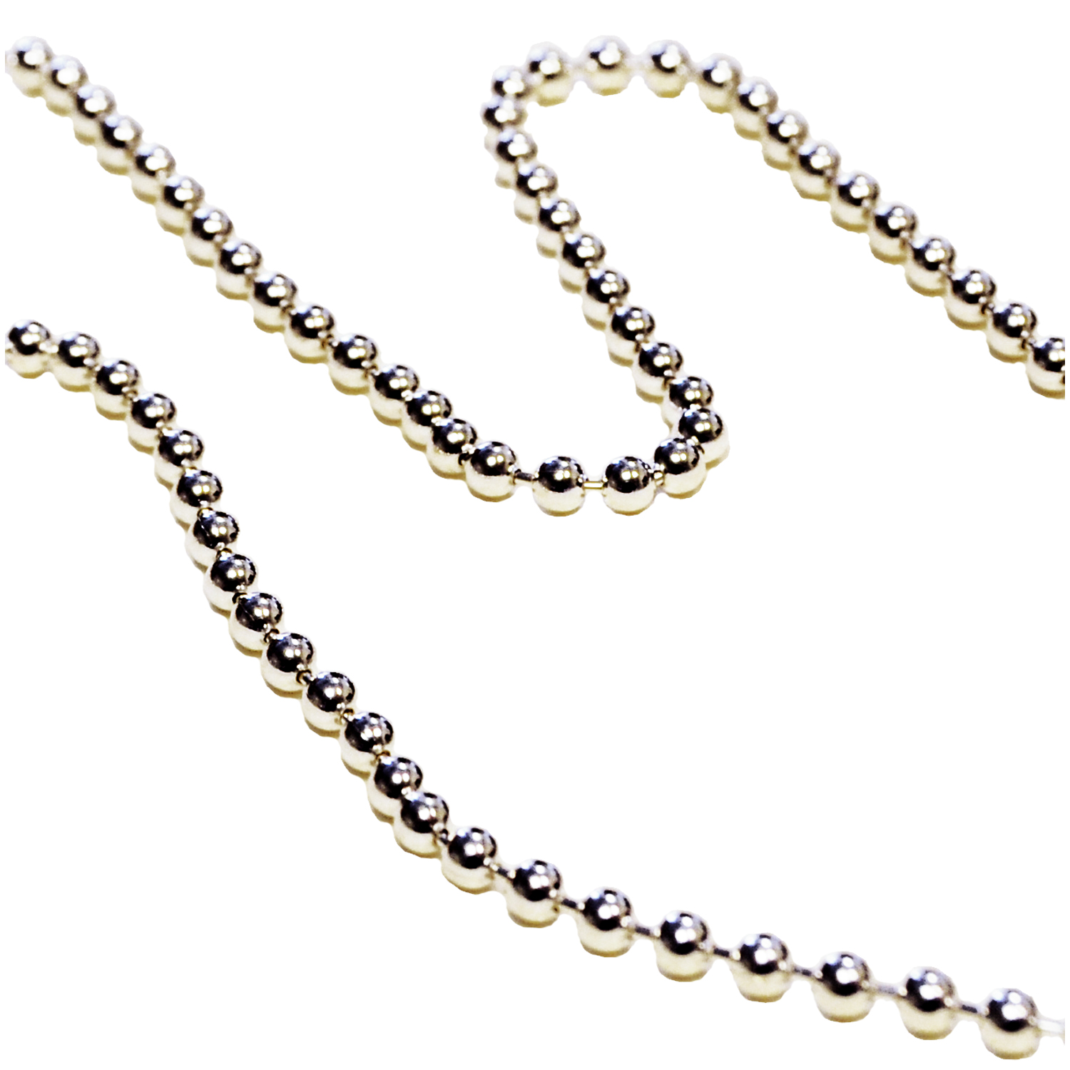 NEW-216-Kugelkette-3mm-925-Silber-Karabiner-Verschluss-45cm-Kugelkette-Halskette-Silberkette-Silberschmuck-Collier-4092-0_2-2